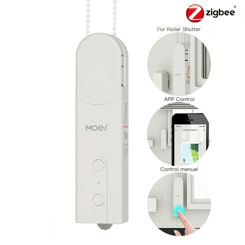 Smarter Rollladen- & Vorhangmotor – per App, Zeitplan oder Sonnenstand steuern